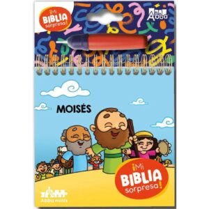 Moisees/ Pinta con Agua Libro/ Mi Biblia Sorpresa