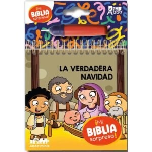 Verdadera Navidad/ Pinta con Agua Libro/ Mi Biblia Sorpresa