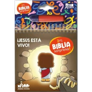 Jesus Esta Vivo/ Pinta con Agua Libro/ Mi Biblia Sorpresa
