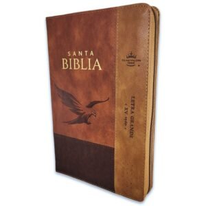 Biblia RVR065LGCZTI/ Cafe Aguila/ Cierre Indice/ Inspiracion
