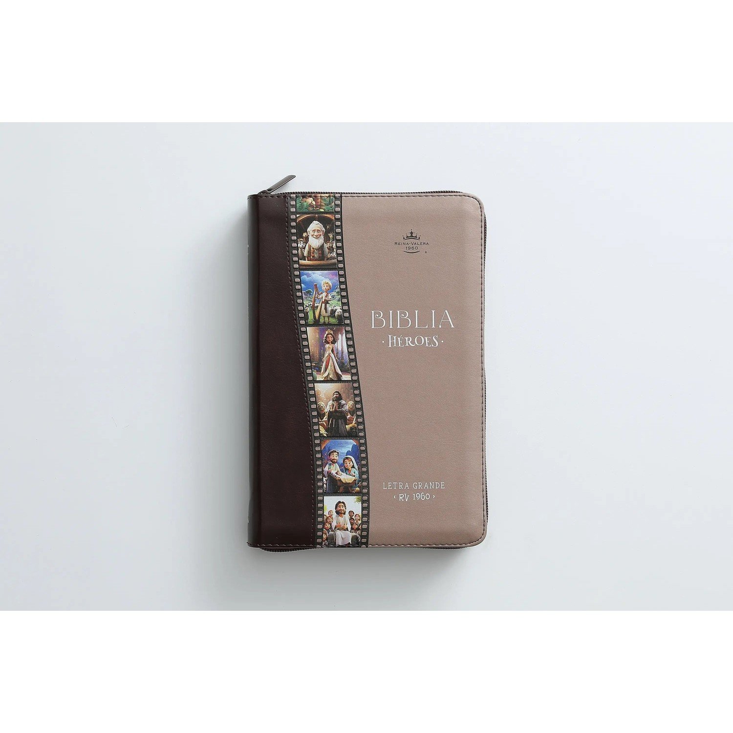 Biblia RVR6065cz/ Heroes Cafe/ I.Piel Cierre