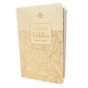 Biblia RVR60c Beige Hojas/ Canto Pintado/ Premios Y Regalos