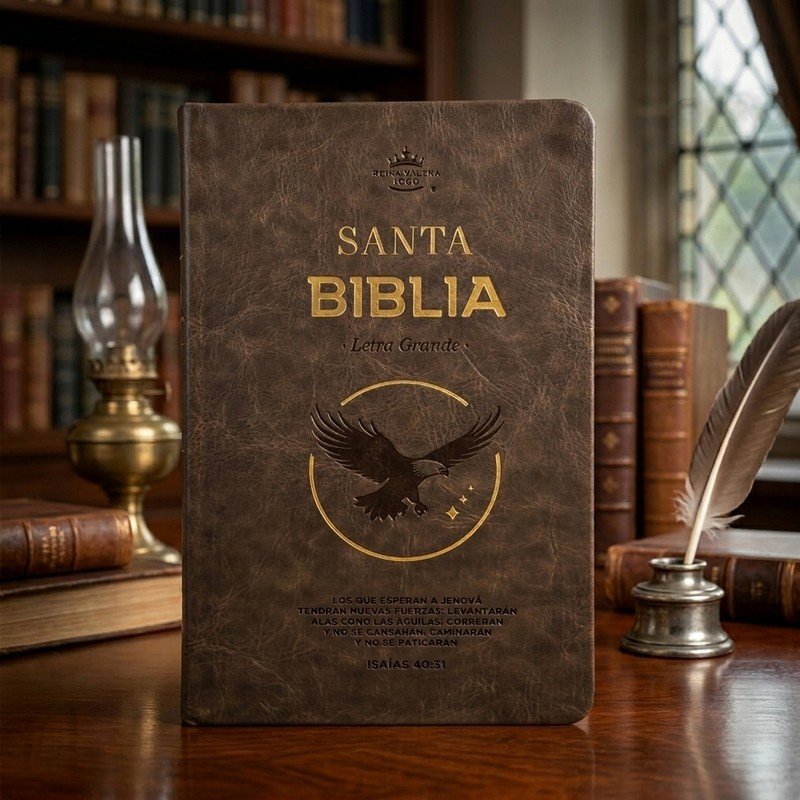 Biblia RVR60c Moka Aguila/ Canto Dorado/ Premios Y Regalos 1 Biblia RVR60c Moka Aguila/ Canto Dorado/ Premios Y Regalos