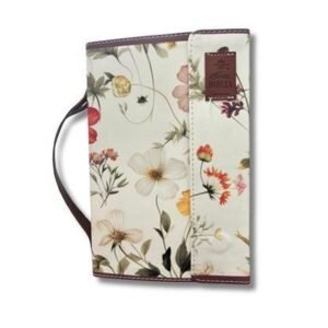 Biblia RVR60c Exquisita/ Flores Otoñales Manija Iman