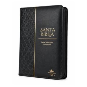 Biblia RVR60cz Obsequios Y Premios Negro Geometrico Con Cierre [Biblia]