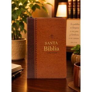 Biblia RVR60 025 cz PJR Premios cafe miel con cierre