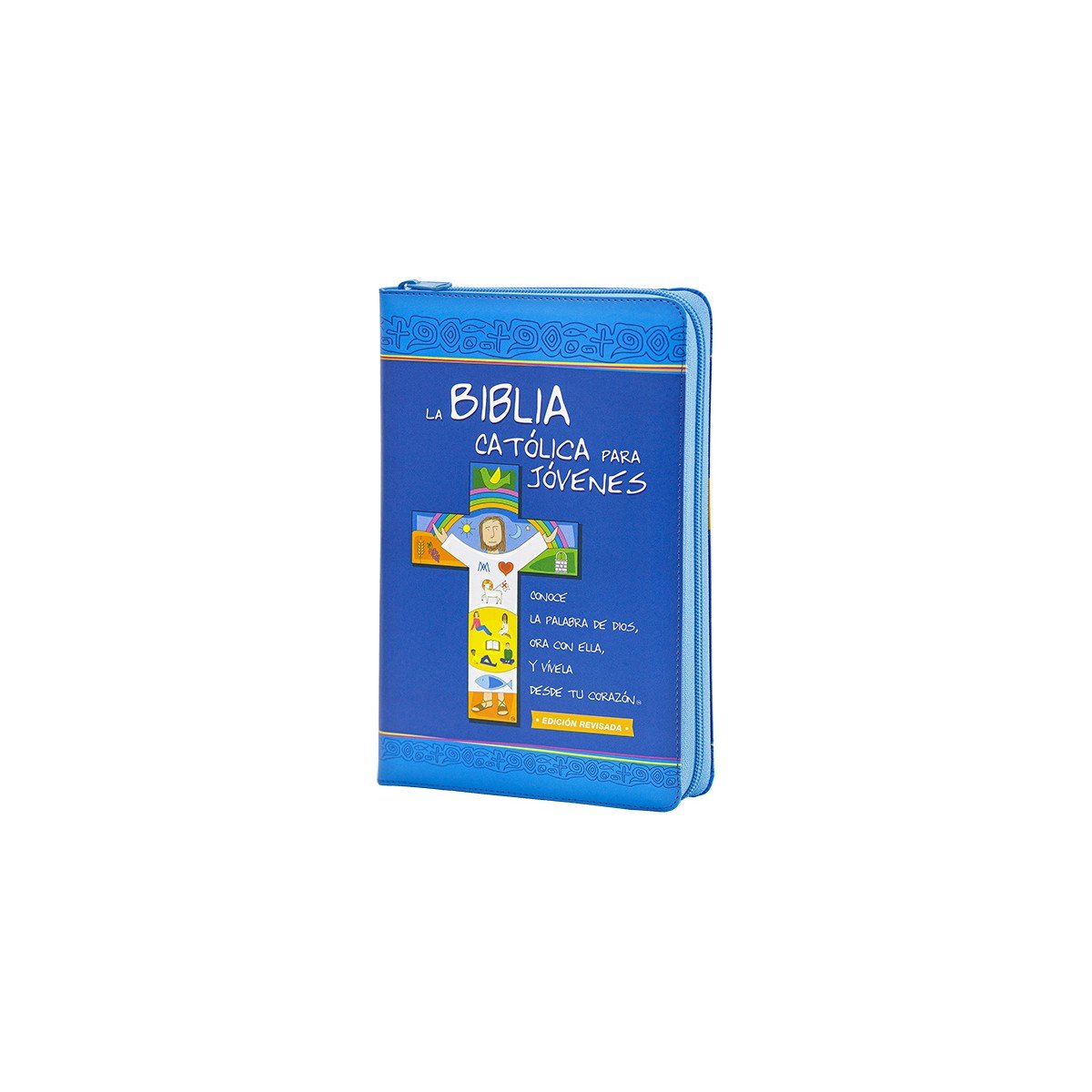 BIBLIA BCJ AZUL CREMALLERA SIMI PIEL – EVD 1 BIBLIA BCJ AZUL CREMALLERA SIMI PIEL – EVD