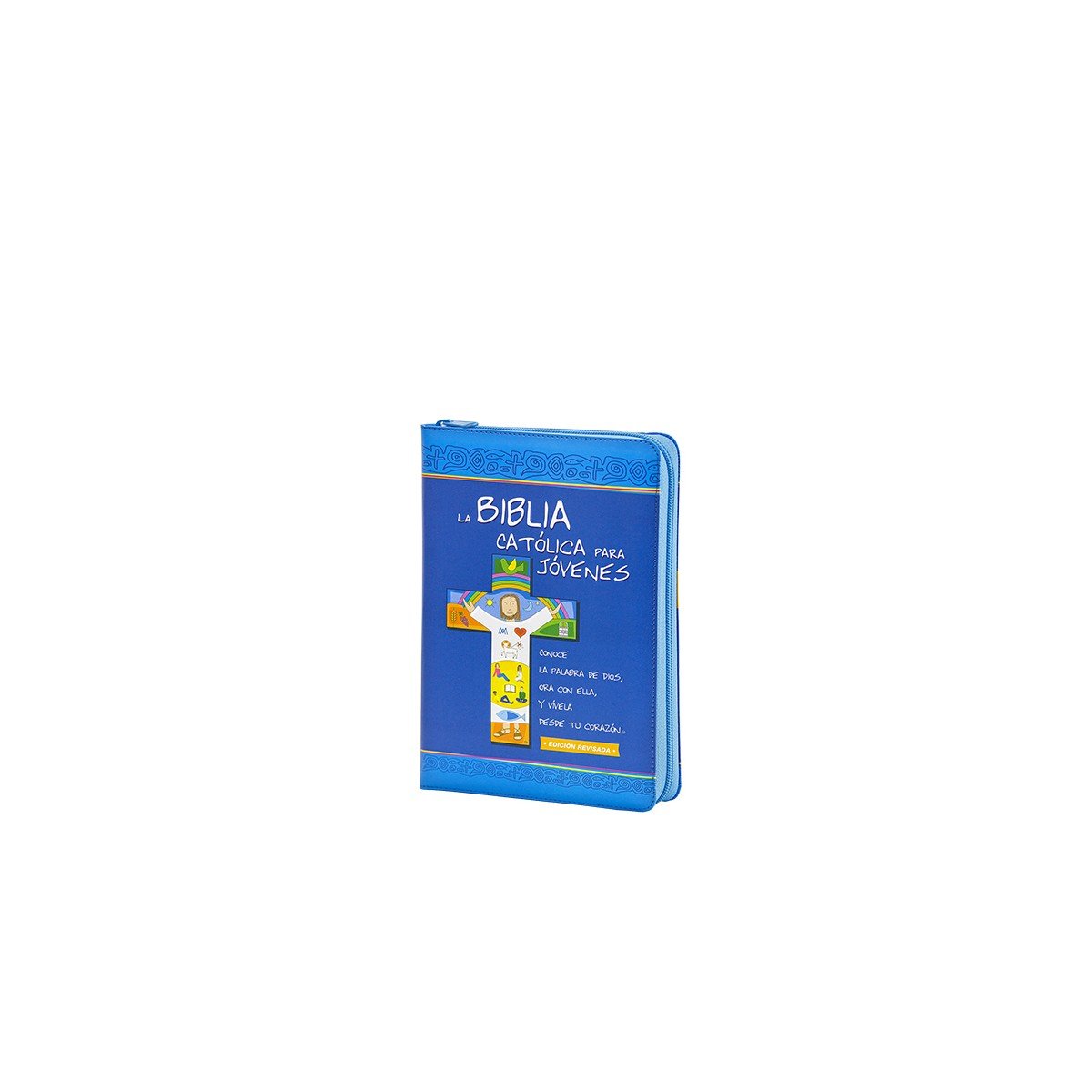 BIBLIA BCJ JUNIOR AZUL CREMALLERA SIMIL PIEL – EVD 1 BIBLIA BCJ JUNIOR AZUL CREMALLERA SIMIL PIEL – EVD