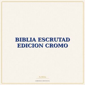 BIBLIA ESCRUTAD EDICION CROMO – PEDRO I FRAILE