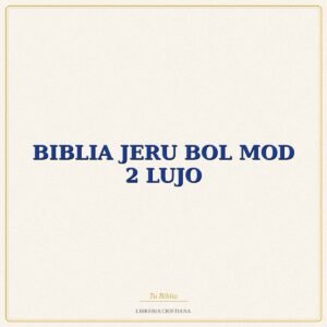 BIBLIA JERU BOL MOD 2 LUJO – DDB