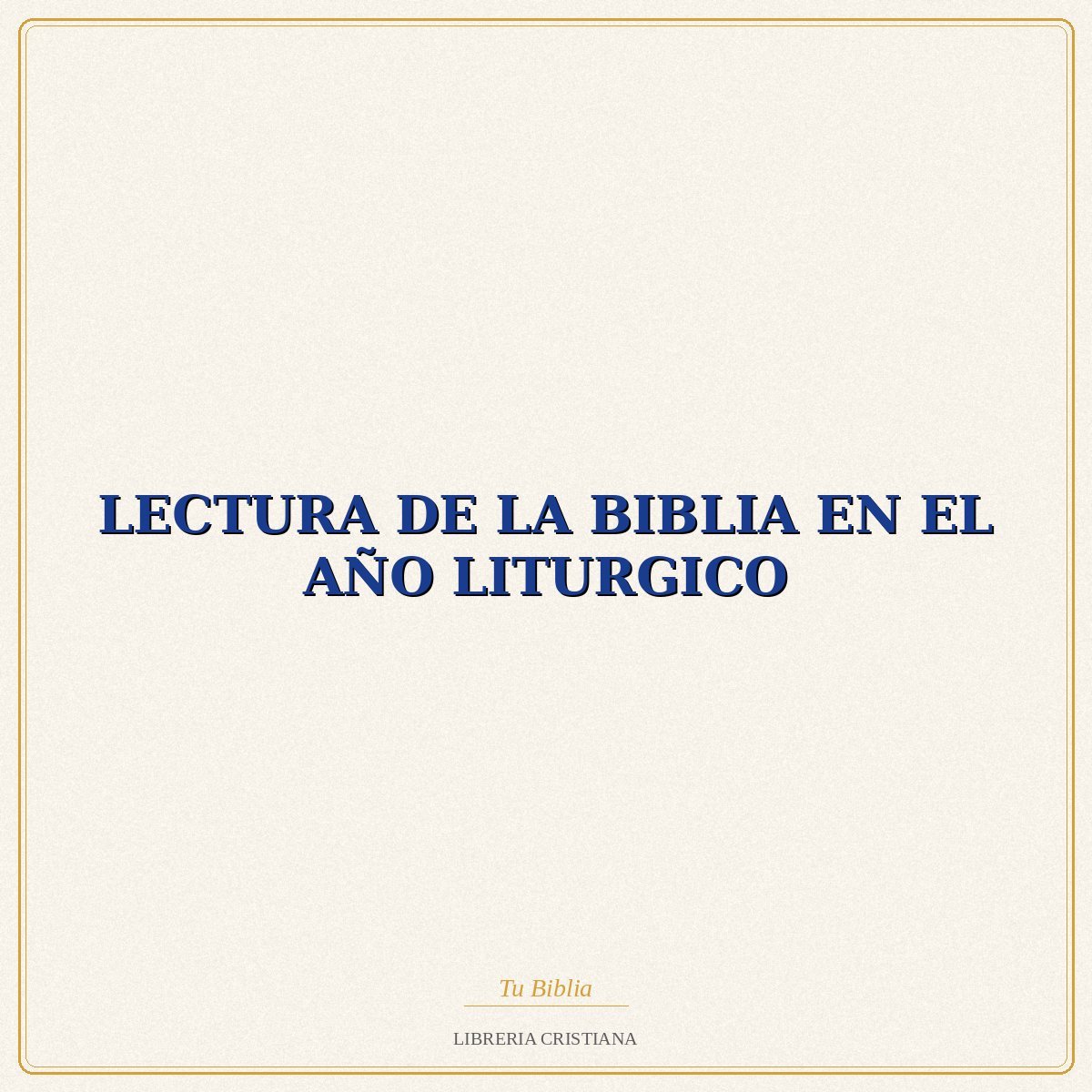 Biblia LECTURA DE LA BIBLIA EN EL AÑO LITURGICO – PEDRO FARNES 1 Biblia LECTURA DE LA BIBLIA EN EL AÑO LITURGICO – PEDRO FARNES