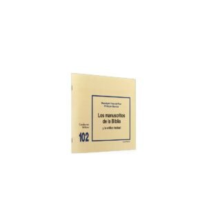 Biblia MANUSCRITOS DE LA BIBLIA Y LA CRITICA TEXTUAL – R  DUPONT ROC-PH  ME