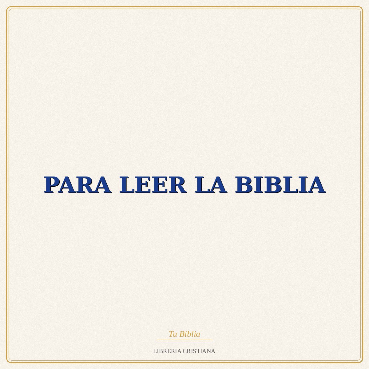Biblia PARA LEER LA BIBLIA – J P BAGOT-J C DUBS 1 Biblia PARA LEER LA BIBLIA – J P BAGOT-J C DUBS