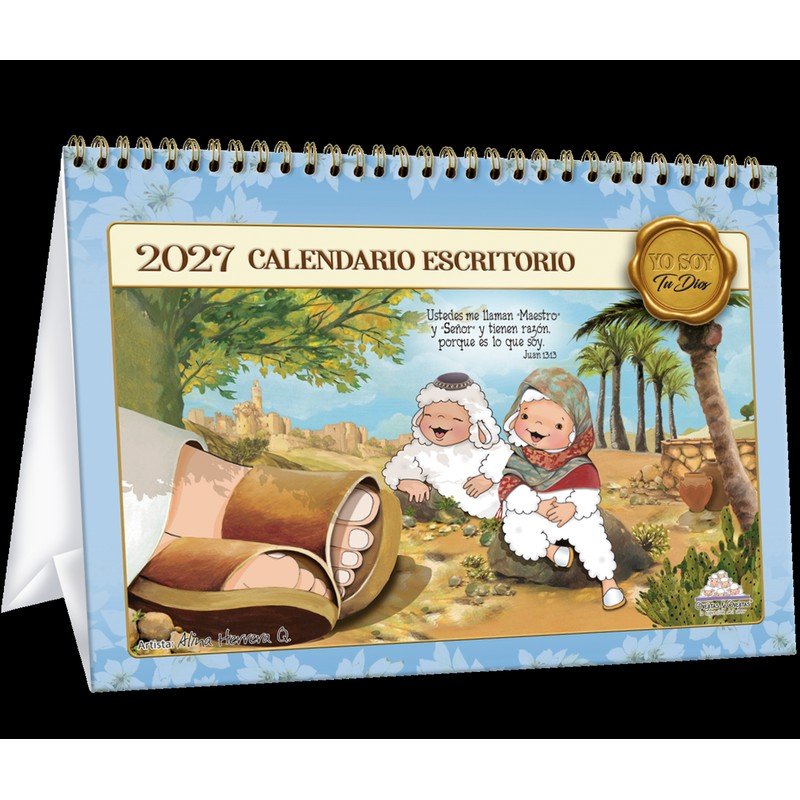 Calendario Ovejitas Escritorio 2027 – Yo Soy