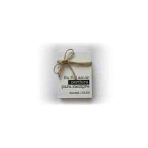 Cuadro Bloque Blanco & Negro (3X4): Su Fiel Amor