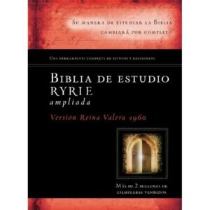 Biblia RVR 1960 de Estudio Ryrie Ampliada Tapa Dura Índice