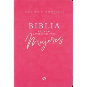 Biblia NVI 2022 Temas Cotidianos Para Mujeres – Rosa Piel Especial