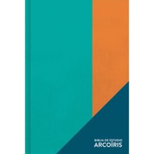 Biblia De Estudio Arco Iris Verde Multicolor TD