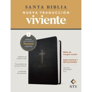 Biblia NTV Margen Amplio Negro – Filament