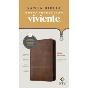 Biblia NTV Ultrafina Cafe – Cierre Filament