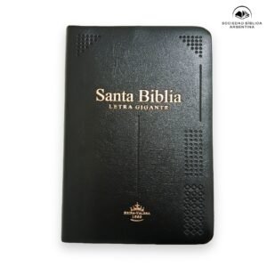 Biblia RVR 1960 Letra Gigante 14 Puntos Vinilo Negro con Índice — imagen 1 de 4