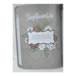 Página divisoria de septiembre con Mateo 26:41 y diseño floral – imagen 5