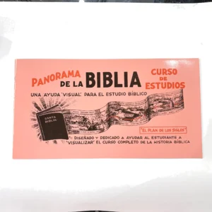 Portada de Panorama de la Biblia, curso de estudios – ISBN 9780311036578