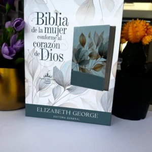 Caja de la Biblia de la mujer conforme al corazón de Dios RVR1960 de Elizabeth George – ISBN 9780825455803