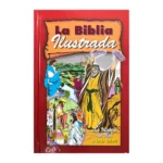 Portada de La Biblia Ilustrada en tapa dura roja para niños – ISBN 9781414363073