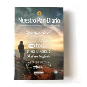 Portada del devocional Nuestro Pan Diario 2027 Vol. 31 Soberanía