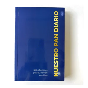 Portada del devocional Nuestro Pan Diario 2027 Vol. 31 Moderna azul