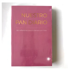 Portada del devocional Nuestro Pan Diario 2027 Vol. 31 Moderna rosada