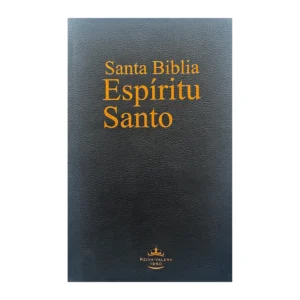 Portada de la Santa Biblia Espíritu Santo Reina-Valera 1960 negra con letras doradas – ISBN 9789585523111