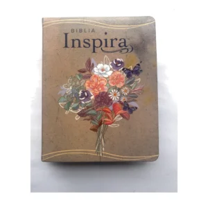 Portada floral de la Biblia Inspira NTV SentiPiel Acuarela Rosa, de apuntes con Filament, Tyndale