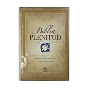 Biblia de Estudio Plenitud RVR 1960 – Tapa Dura