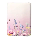 Biblia RVR 1960 Compacta Letra Grande 11 puntos Símil Piel Rosa Flores con Cierre y Índice – foto 2 – imagen 2