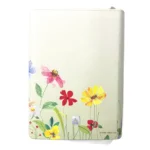 Biblia RVR 1960 Compacta Letra Grande 11 puntos Símil Piel Verde Claro Flores con Cierre y Índice – foto 2 – imagen 2