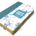 Biblia RVR 1960 Letra Grande Tamaño Manual Símil Piel Botticeli Azul – foto 4 – imagen 4