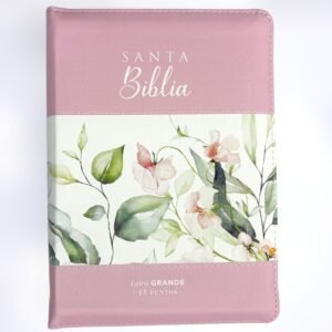Biblia RVR60 045czti cp LGi PJR Boho Rosa