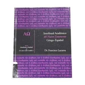 Interlineal Académico del Nuevo Testamento Griego-Español