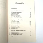 Página de contenido del libro Límites con sus tres partes y dieciséis capítulos – imagen 6
