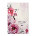 Contraportada floral de Un año con Dios con Salmo 119:105 e ISBN 9781462791828 – imagen 2